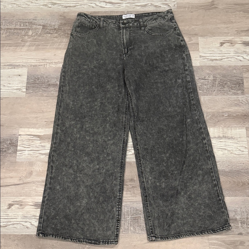Vanilla Star Women's Black Stonewash Jeans